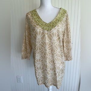 Calypso St. Barth for Target Embroidered Beach Tunic Cover Up XL